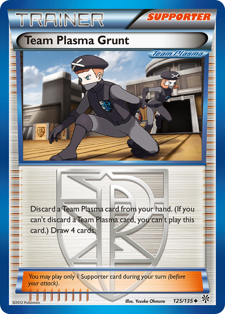 Team Plasma Grunt (125/135) [Black & White: Plasma Storm] | Exor Games Summserside