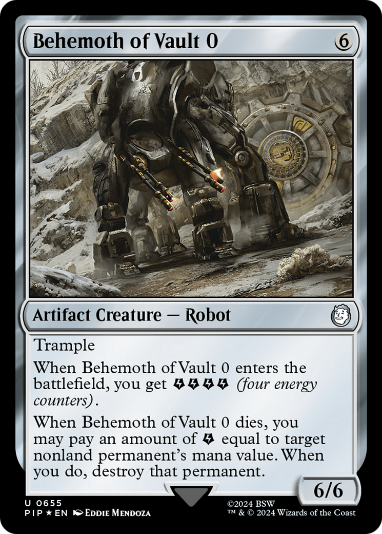 Behemoth of Vault 0 (Surge Foil) [Fallout] | Exor Games Summserside