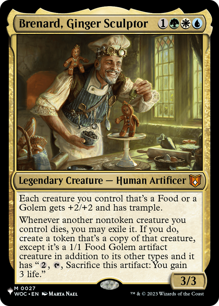 Brenard, Ginger Sculptor (WOC) [The List] | Exor Games Summserside