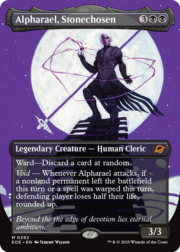Alpharael, Stonechosen (Borderless) [Edge of Eternities] | Exor Games Summserside
