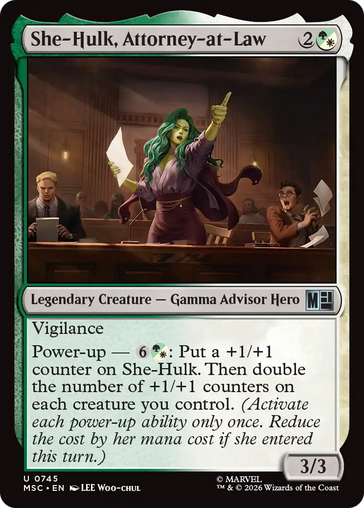 She-Hulk, Wallbreaker (Surge Foil) [Marvel Super Heroes Commander] | Exor Games Summserside