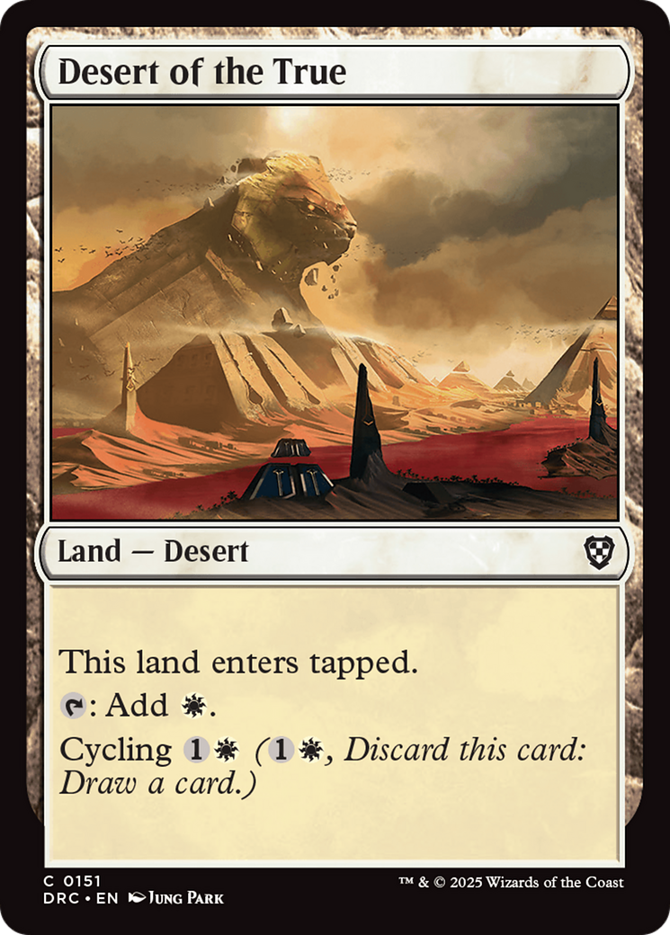 Desert of the True [Aetherdrift Commander] | Exor Games Summserside