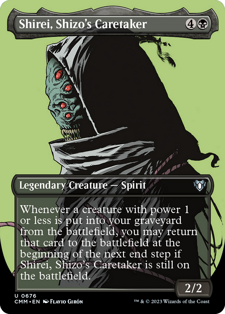 Shirei, Shizo's Caretaker (Borderless Profile) [Commander Masters] | Exor Games Summserside