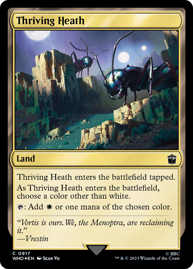 Thriving Heath (Surge Foil) [Doctor Who] | Exor Games Summserside