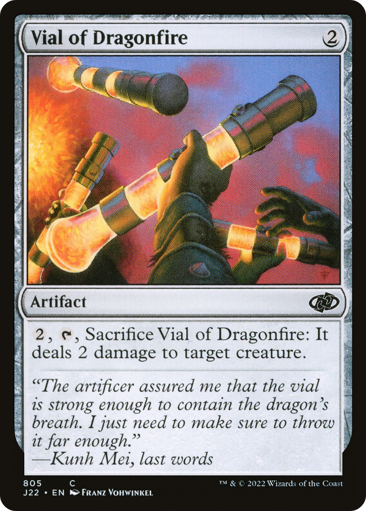 Vial of Dragonfire [Jumpstart 2022] | Exor Games Summserside