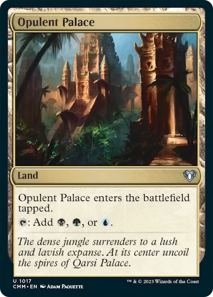 Opulent Palace [Commander Masters] | Exor Games Summserside