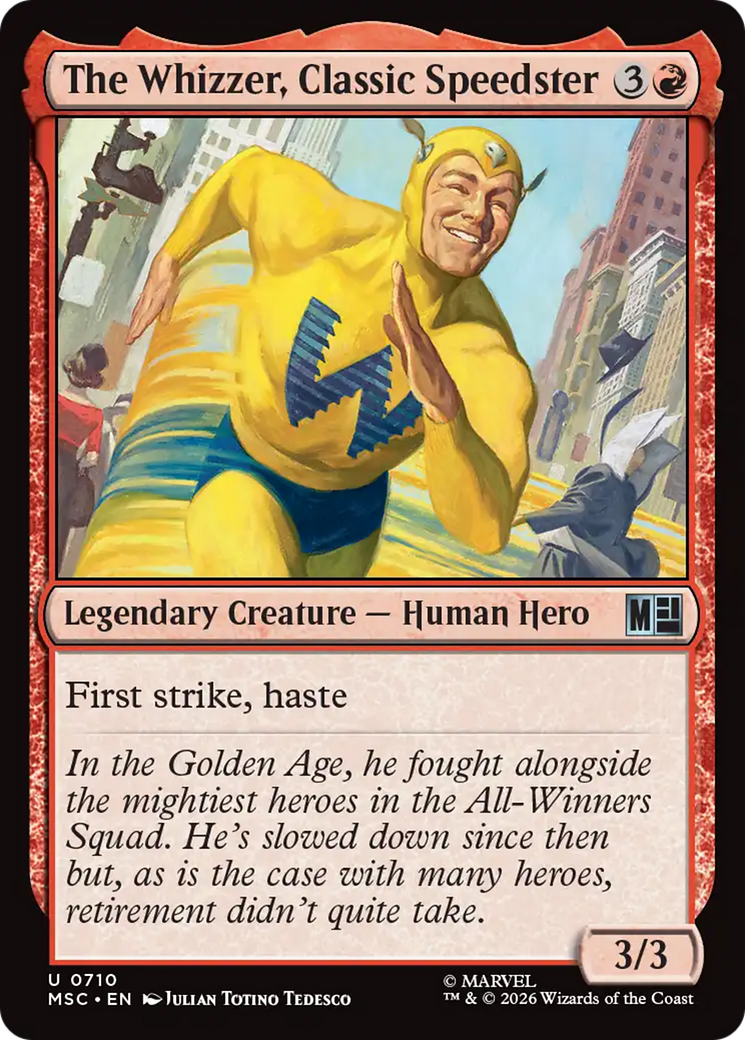 The Whizzer, Classic Speedster [Marvel Super Heroes Commander] | Exor Games Summserside