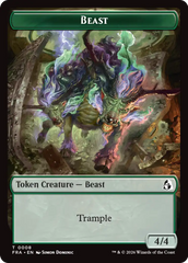 Forest Tentacle // Beast Double-Sided Token [Reality Fracture Tokens] | Exor Games Summserside