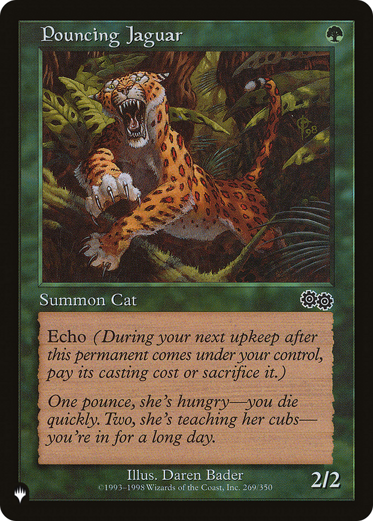 Pouncing Jaguar [The List] | Exor Games Summserside