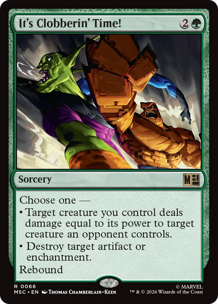 It's Clobberin' Time! [Marvel Super Heroes Commander] | Exor Games Summserside
