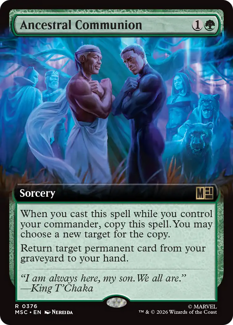 Ancestral Communion (Extended Art) [Marvel Super Heroes Commander] | Exor Games Summserside