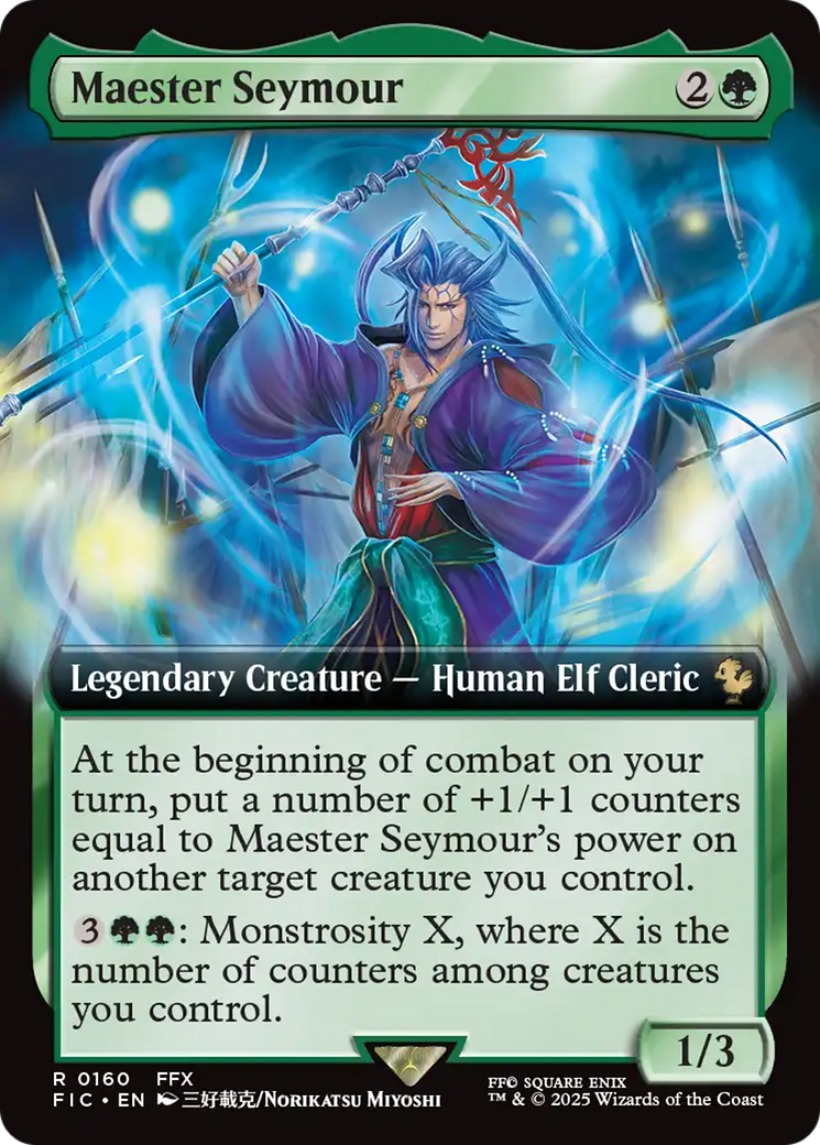 Maester Seymour (Extended Art) [FINAL FANTASY Commander] | Exor Games Summserside