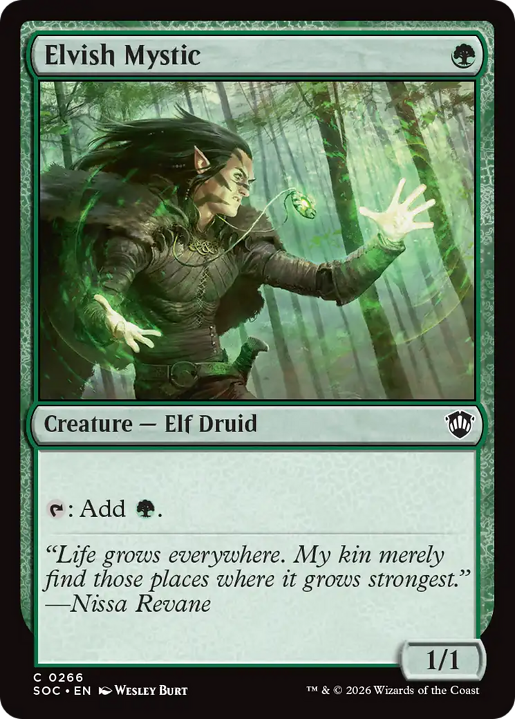 Elvish Mystic [Secrets of Strixhaven Commander] | Exor Games Summserside