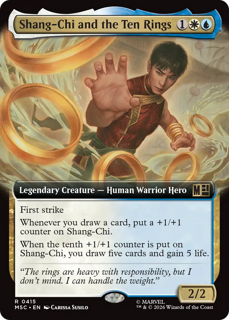 Shang-Chi and the Ten Rings (Extended Art) [Marvel Super Heroes Commander] | Exor Games Summserside