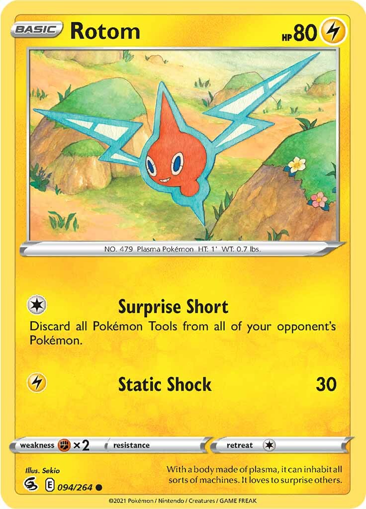 Rotom (094/264) [Sword & Shield: Fusion Strike] | Exor Games Summserside