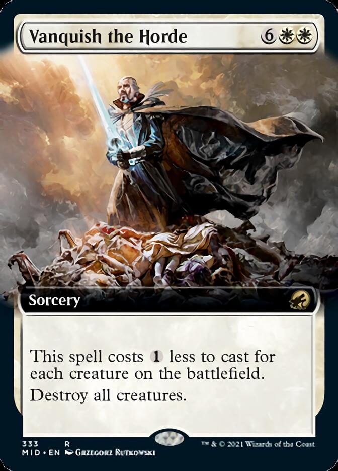 Vanquish the Horde (Extended Art) [Innistrad: Midnight Hunt] | Exor Games Summserside