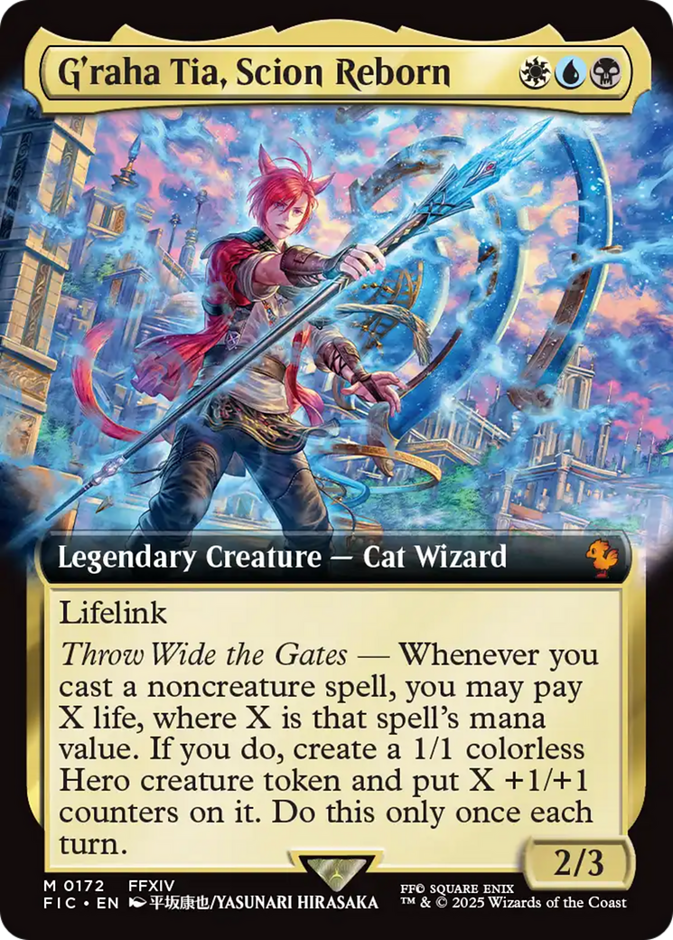 G'raha Tia, Scion Reborn (Extended Art) [FINAL FANTASY Commander] | Exor Games Summserside