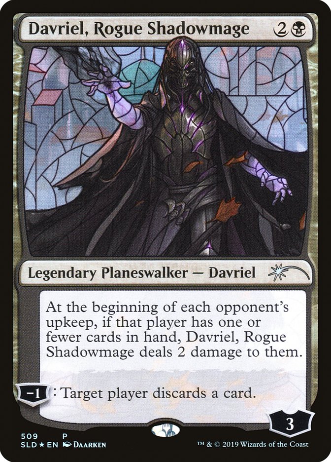 Davriel, Rogue Shadowmage (Stained Glass) [Secret Lair Drop Promos] | Exor Games Summserside