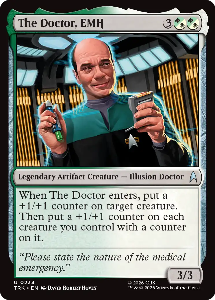 The Doctor, EMH [Star Trek] | Exor Games Summserside