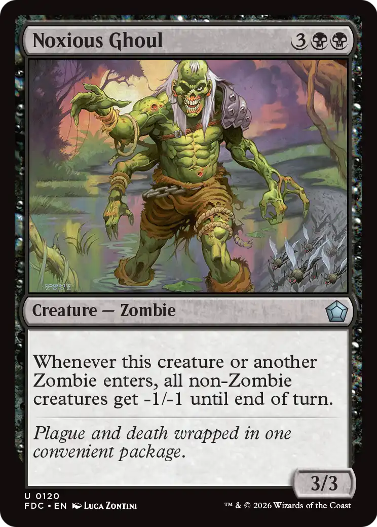 Noxious Ghoul [Foundations Commander] | Exor Games Summserside