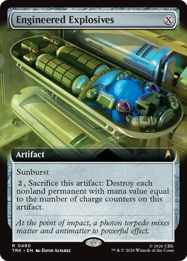 Engineered Explosives (Extended Art) [Star Trek] | Exor Games Summserside