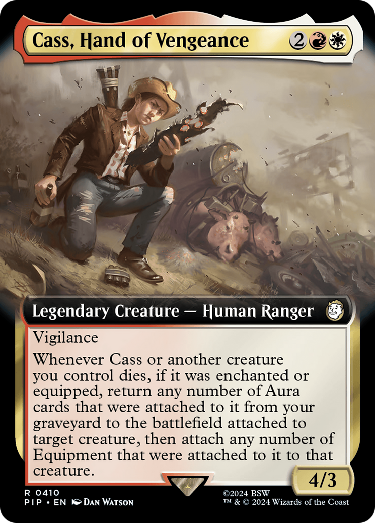 Cass, Hand of Vengeance (Extended Art) [Fallout] | Exor Games Summserside