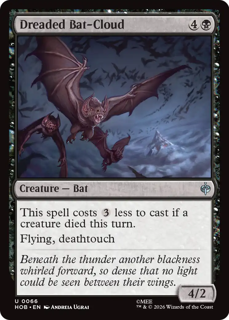 Dreaded Bat-Cloud [The Hobbit] | Exor Games Summserside