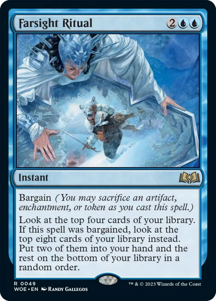 Farsight Ritual [Wilds of Eldraine] | Exor Games Summserside