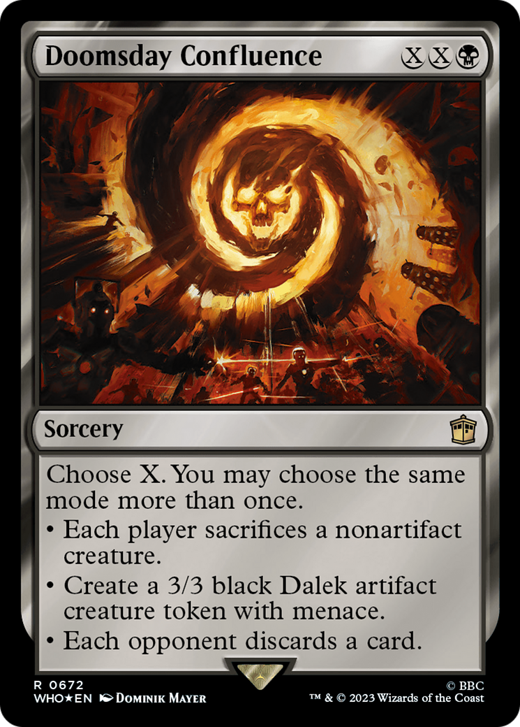 Doomsday Confluence (Surge Foil) [Doctor Who] | Exor Games Summserside