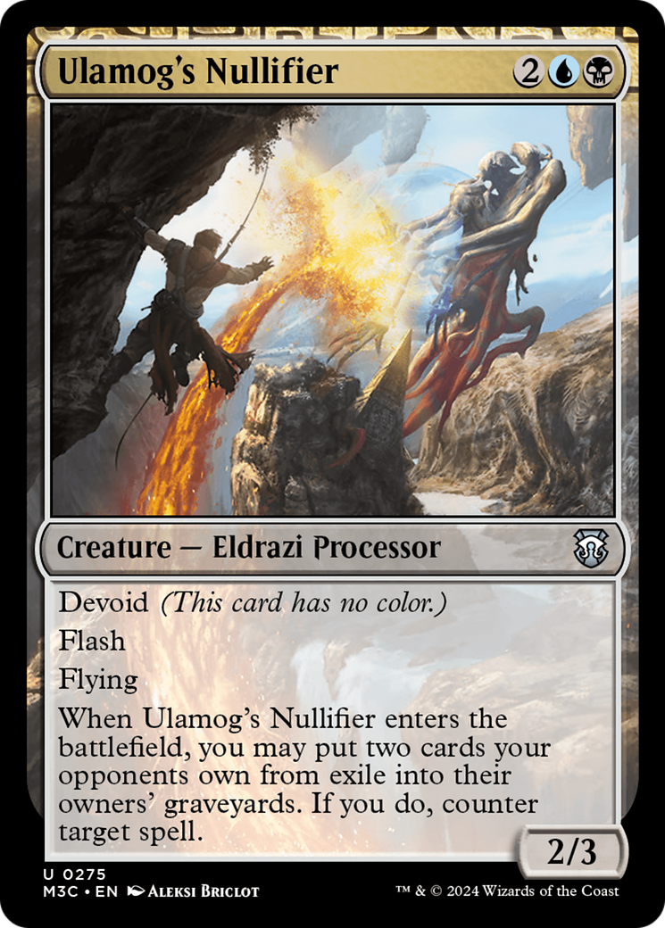 Ulamog's Nullifier (Ripple Foil) [Modern Horizons 3 Commander] | Exor Games Summserside