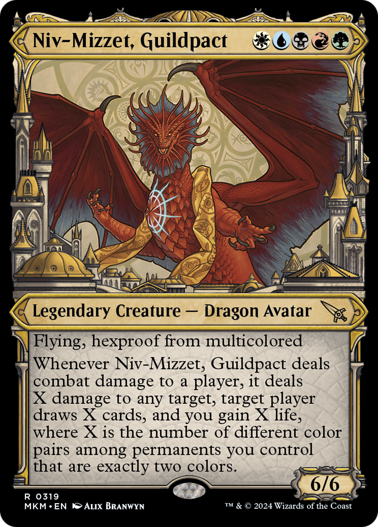 Niv-Mizzet, Guildpact (Showcase) (319) [Murders at Karlov Manor] | Exor Games Summserside