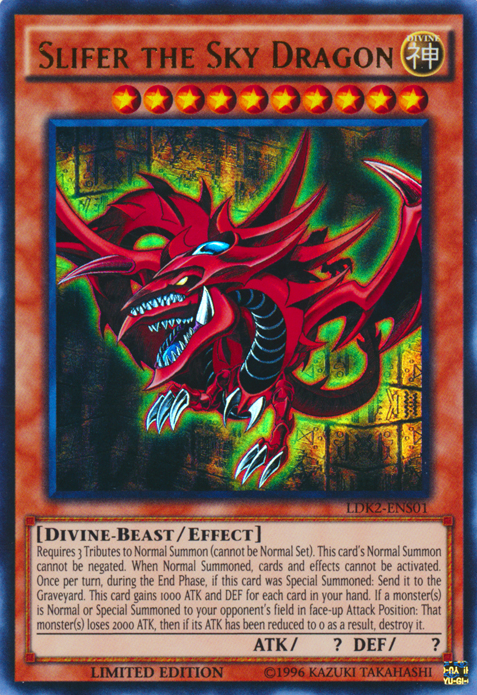 Slifer the Sky Dragon [LDK2-ENS01] Ultra Rare | Exor Games Summserside