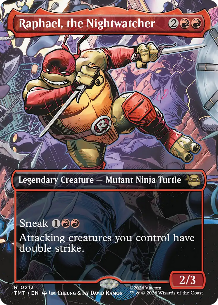 Raphael, the Nightwatcher (Borderless) [Teenage Mutant Ninja Turtles] | Exor Games Summserside