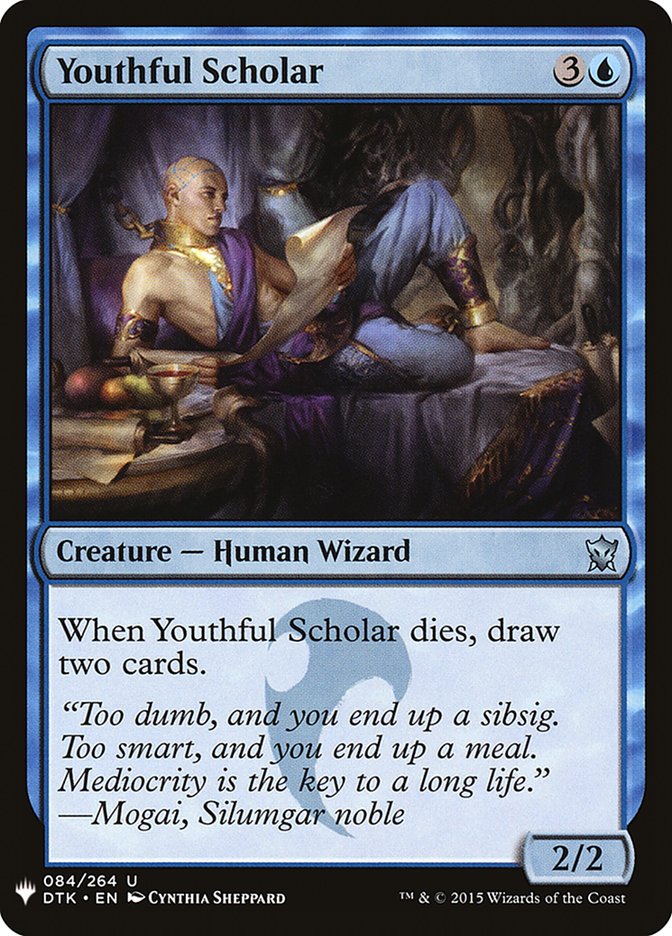 Youthful Scholar [Mystery Booster] | Exor Games Summserside