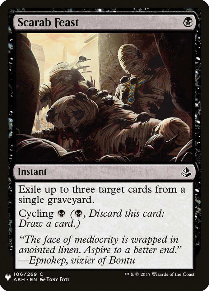 Scarab Feast [Mystery Booster] | Exor Games Summserside