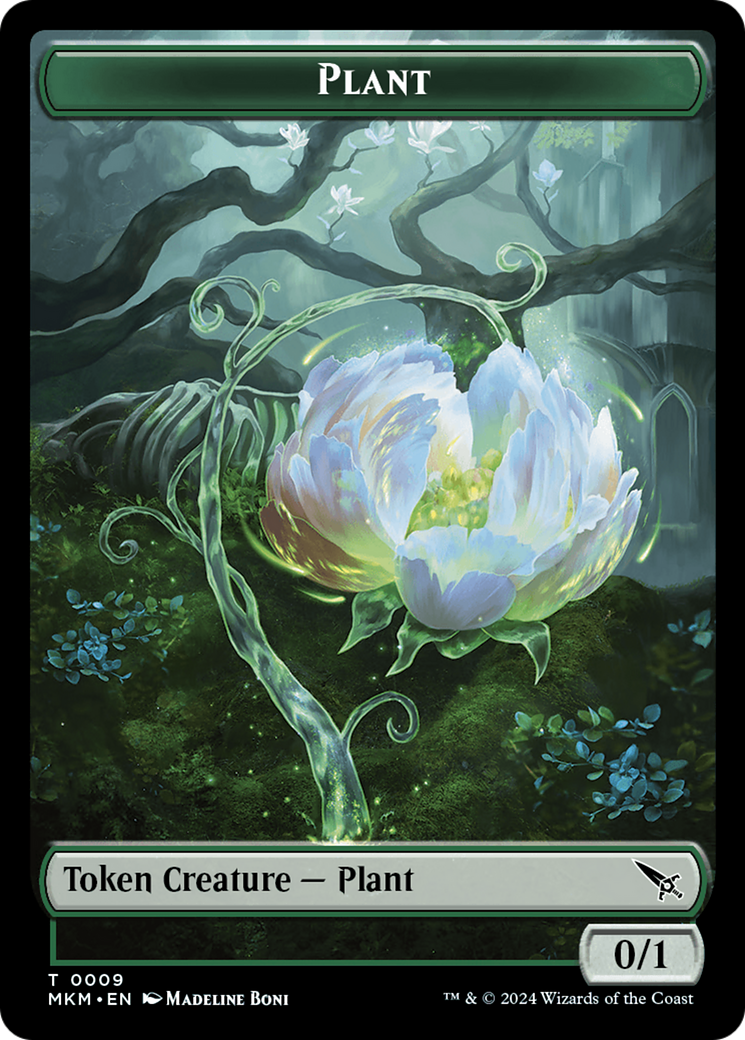 Plant Token [Murders at Karlov Manor Tokens] | Exor Games Summserside