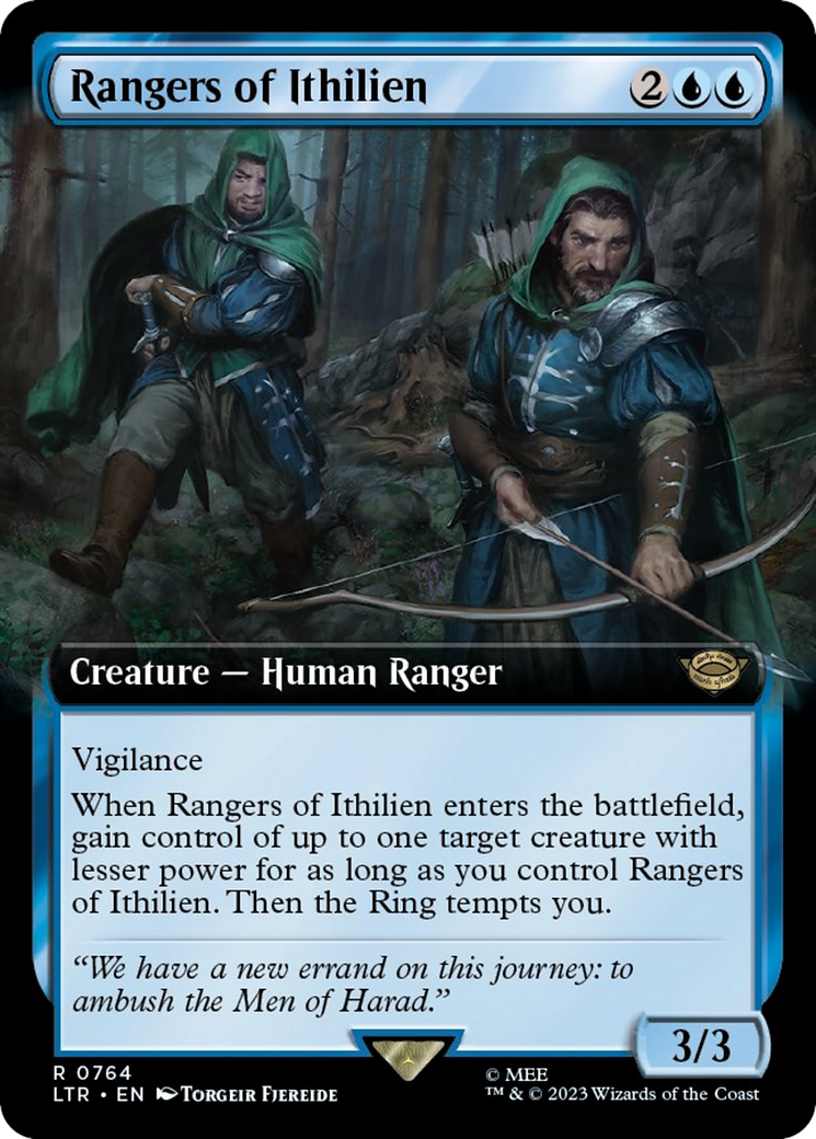 Rangers of Ithilien (Extended Art) (Surge Foil) [The Lord of the Rings: Tales of Middle-Earth] | Exor Games Summserside