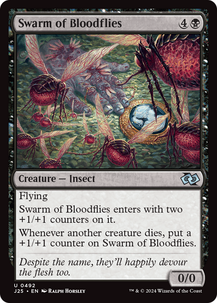 Swarm of Bloodflies [Foundations Jumpstart] | Exor Games Summserside