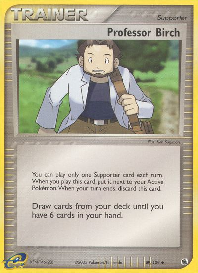 Professor Birch (89/109) [EX: Ruby & Sapphire] | Exor Games Summserside