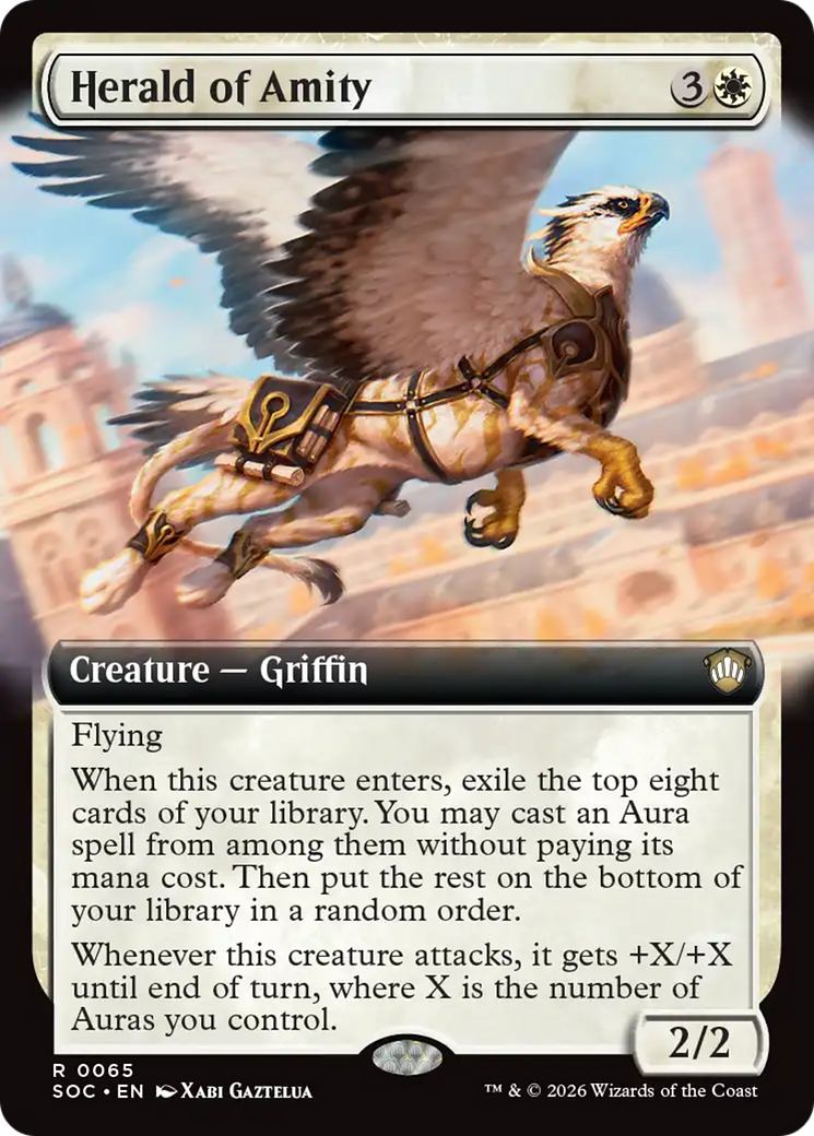 Herald of Amity (Extended Art) [Secrets of Strixhaven Commander] | Exor Games Summserside