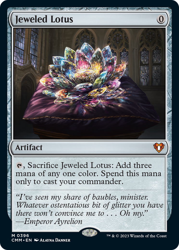 Jeweled Lotus [Commander Masters] | Exor Games Summserside