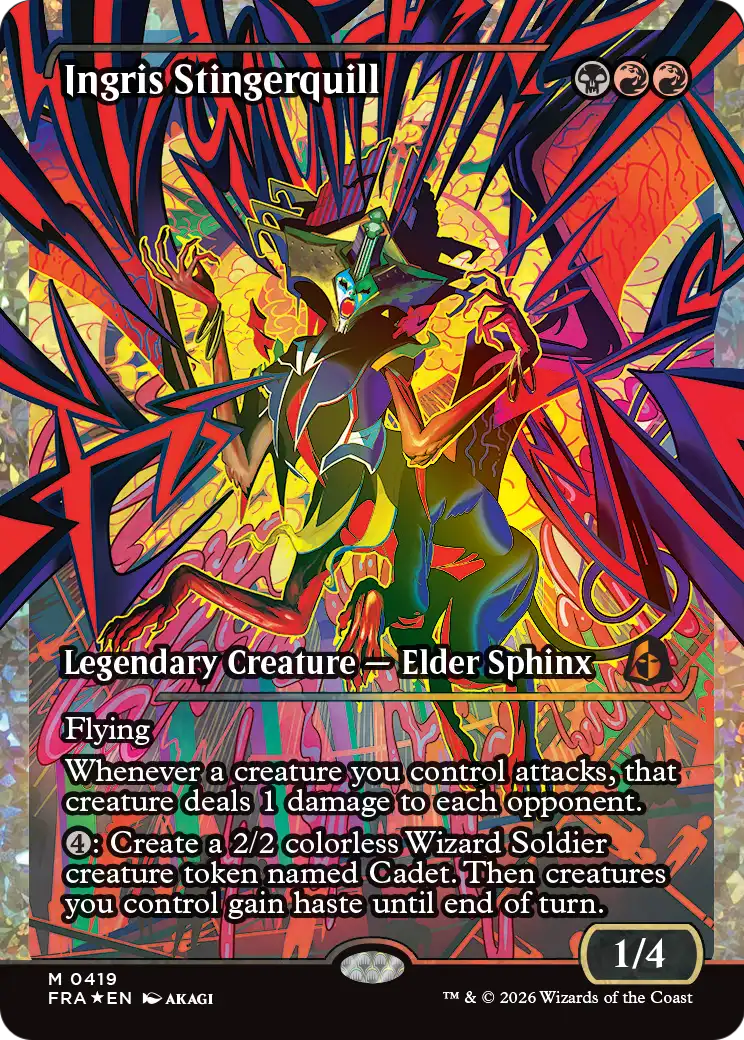Ingris Stingerquill (Showcase) (Fracture Foil) (0419) [Reality Fracture] | Exor Games Summserside