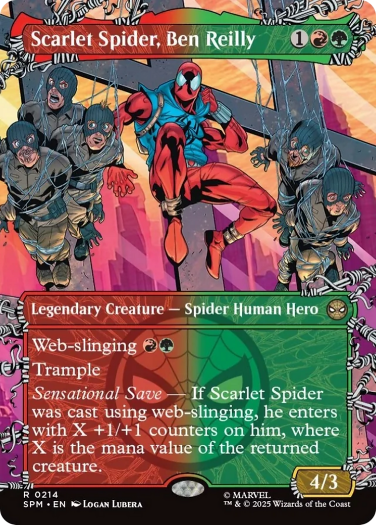 Scarlet Spider, Ben Reilly (Borderless) [Marvel's Spider-Man] | Exor Games Summserside