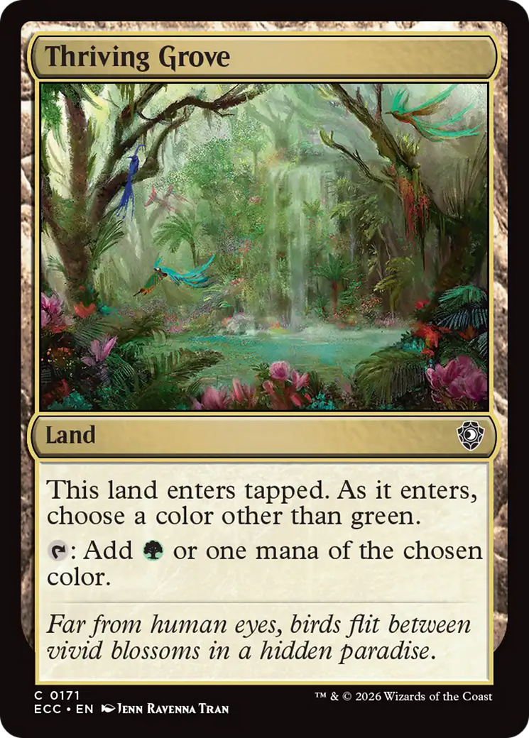 Thriving Grove [Lorwyn Eclipsed Commander] | Exor Games Summserside