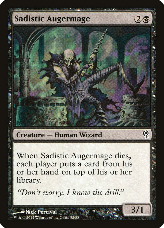 Sadistic Augermage [Duel Decks: Jace vs. Vraska] | Exor Games Summserside