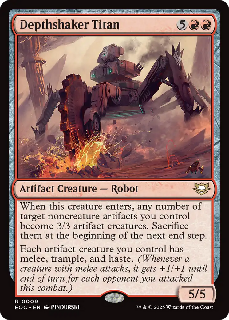 Depthshaker Titan [Edge of Eternities Commander] | Exor Games Summserside