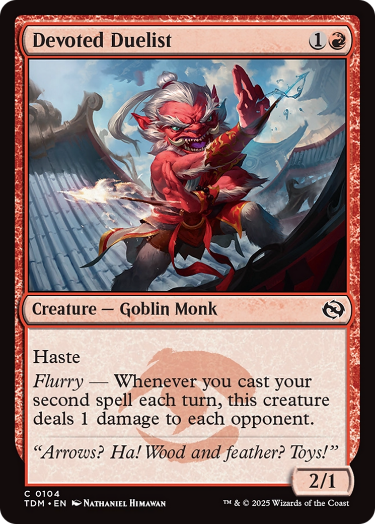 Devoted Duelist [Tarkir: Dragonstorm] | Exor Games Summserside