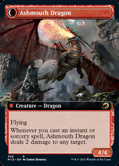 Smoldering Egg // Ashmouth Dragon (Extended Art) [Innistrad: Midnight Hunt] | Exor Games Summserside