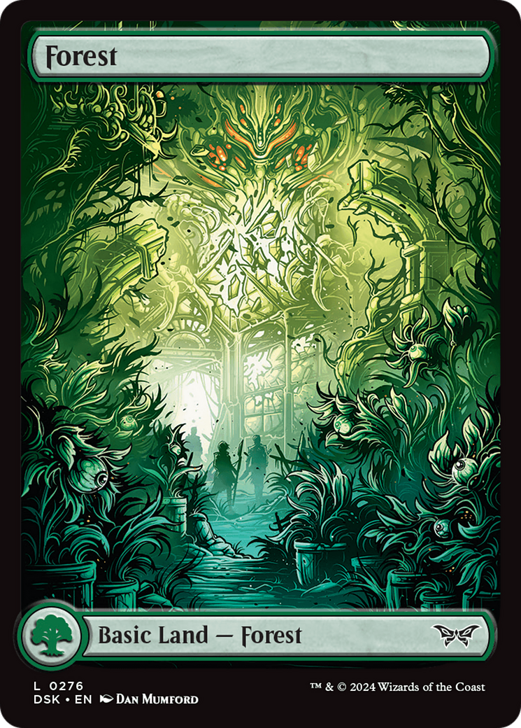 Forest (276) - Full Art [Duskmourn: House of Horror] | Exor Games Summserside