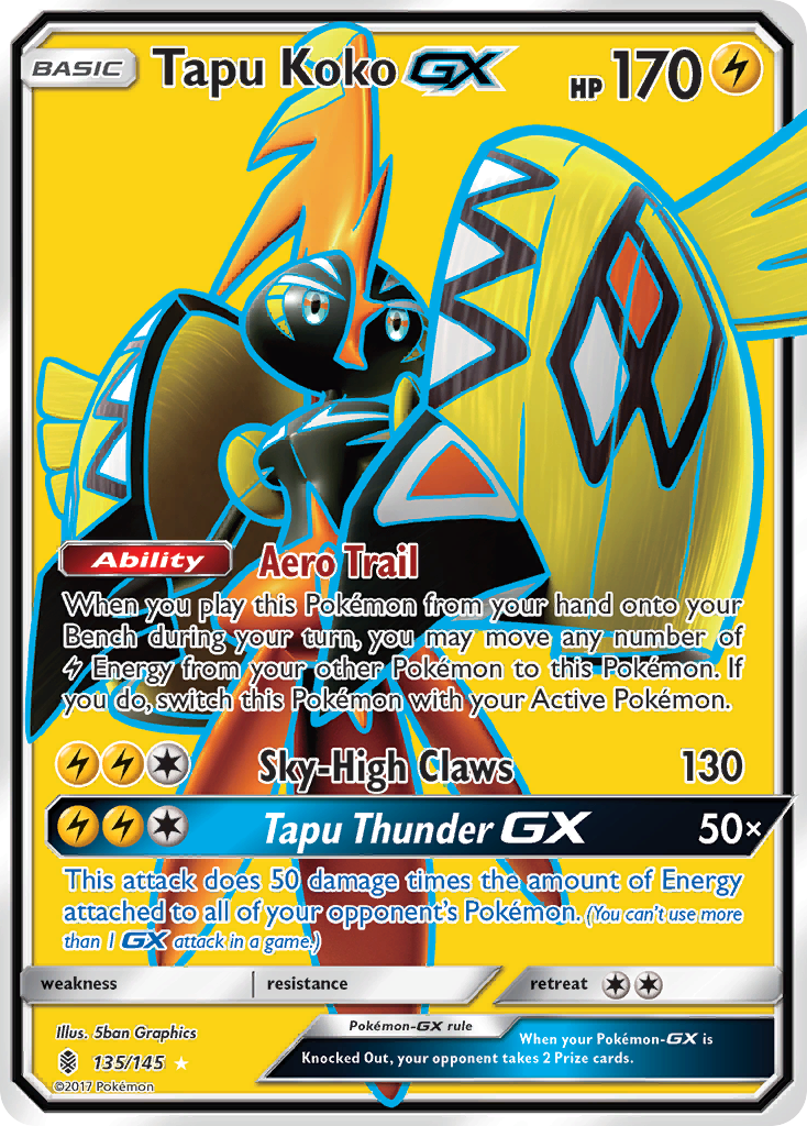 Tapu Koko GX (135/145) [Sun & Moon: Guardians Rising] | Exor Games Summserside